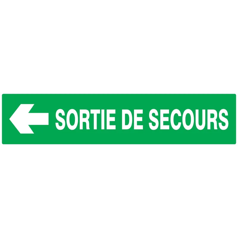 Panneau SORTIE SECOURS FLECH.A GAUCHE Taliaplast 625414 | 625414 Panneau SORTIE SECOURS FLECH.A GAUCHE Taliaplast 625414 | 625414