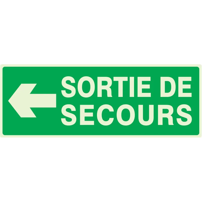 Panneau SORTIE SECOURS A GAUCHE NORMAS Taliaplast 636414 | 636414 Panneau SORTIE SECOURS A GAUCHE NORMAS Taliaplast 636414 | 636414