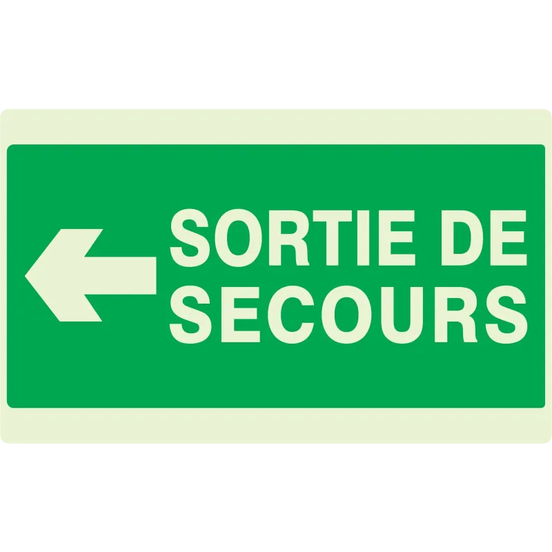 Panneau SORTIE SECOURS A GAUCHE NORMAS Taliaplast 631414 | 631414 Panneau SORTIE SECOURS A GAUCHE NORMAS Taliaplast 631414 | 631414
