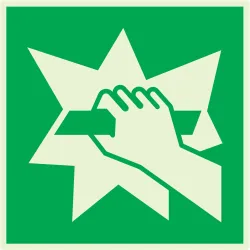 Panneau CASSER POUR OBTENIR L'ACCES NO Taliaplast 638420 | 638420