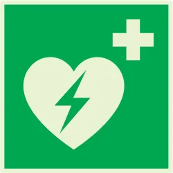 Panneau DEFIBRIL.AUTO EXTERNE P/COEUR Taliaplast 638421 | 638421
