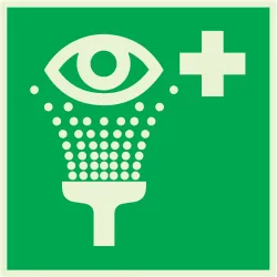 Panneau EQUIP.DE RINCAGE DES YEUX NORM Taliaplast 638402 | 638402