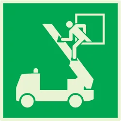 Panneau FENETRE DE SECOURS NORMASIGN L Taliaplast 638423 | 638423