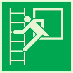 Panneau FENETRE SECOURS AVEC ECHELLE N Taliaplast 638422 | 638422