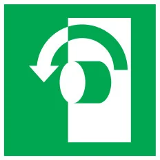 Panneau TOURNER SENS INVERSE AIGUILLES Taliaplast 628424 | 628424