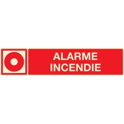 Panneau ALARME INCENDIE LUMINESCENT 33 Taliaplast 635106 | 635106