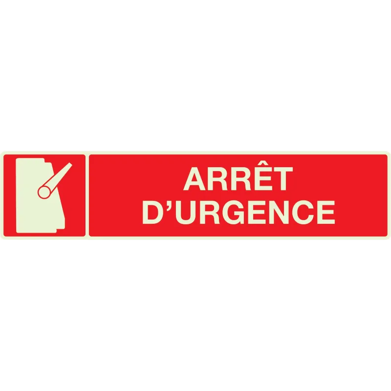 Panneau ARRET D'URGENCE NORMASIGN LUMI Taliaplast 635110 | 635110 Panneau ARRET D'URGENCE NORMASIGN LUMI Taliaplast 635110 | 635110