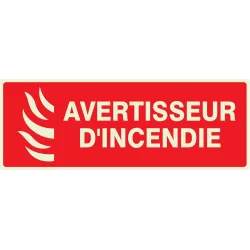 Panneau AVERTISSEUR D'INCENDIE NORMASI Taliaplast 636115 | 636115