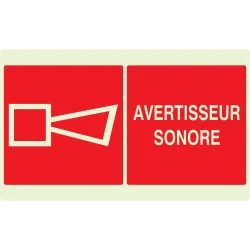 Panneau AVERTISSEUR SONORE NORMASIGN L Taliaplast 631107 | 631107