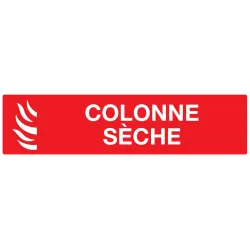 Panneau COLONNE SECHE 200x52 NORMASIGN Taliaplast 620116 | 620116