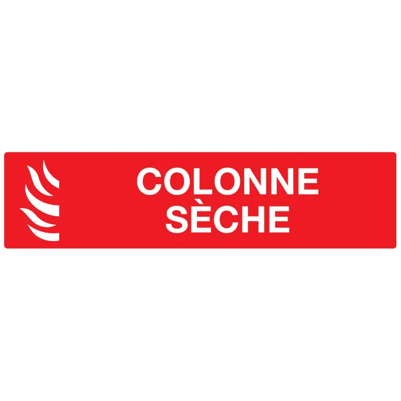 Panneau COLONNE SECHE 200x52 NORMASIGN Taliaplast 620116 | 620116 Panneau COLONNE SECHE 200x52 NORMASIGN Taliaplast 620116 | 620116