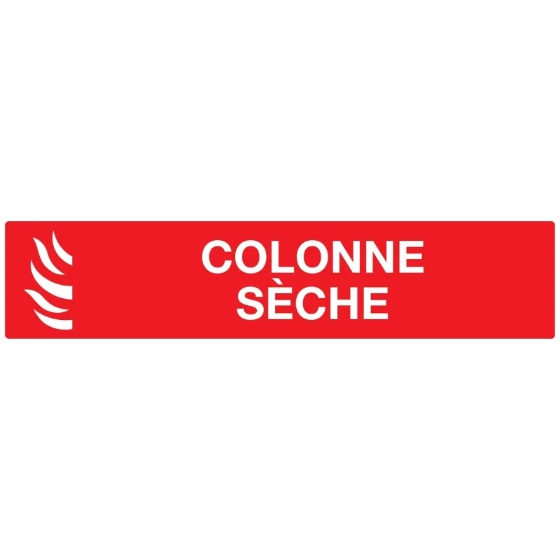 Panneau COLONNE SECHE NORMASIGN 330X75 Taliaplast 625116 | 625116 Panneau COLONNE SECHE NORMASIGN 330X75 Taliaplast 625116 | 625116