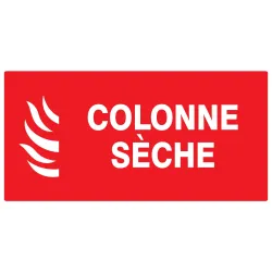 Panneau COLONNE SECHE 330x200 NORMASIG Taliaplast 621116 | 621116