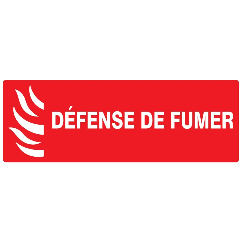 Panneau DEFENSE FUMER INCEND NORMASIGN Taliaplast 626118 | 626118 Panneau DEFENSE FUMER INCEND NORMASIGN Taliaplast 626118 | 626118