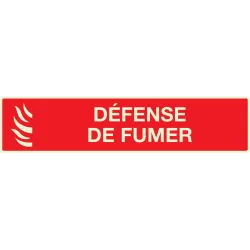 Panneau DEFENSE DE FUMER (INCENDIE) LU Taliaplast 635118 | 635118