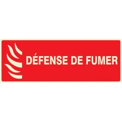 Panneau DEFENSE DE FUMER (INCENDIE) NO Taliaplast 636118 | 636118