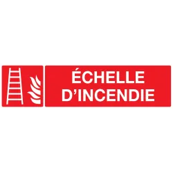 Panneau ECHELLE D'INCENDIE 200x52 NORM Taliaplast 620102 | 620102