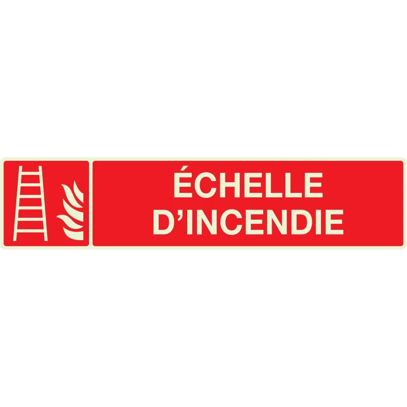 Panneau ECHELLE D'INCENDIE LUMINESCENT Taliaplast 635102 | 635102 Panneau ECHELLE D'INCENDIE LUMINESCENT Taliaplast 635102 | 635102