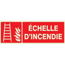 Panneau ECHELLE D'INCENDIE 330X120 NOR Taliaplast 636102 | 636102