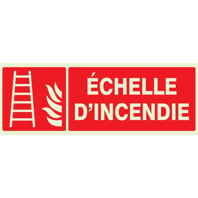 Panneau ECHELLE D'INCENDIE 330X120 NOR Taliaplast 636102 | 636102