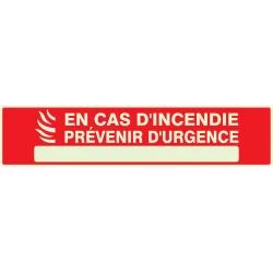 Panneau EN CAS D'INCENDIE PREVENIR D'U Taliaplast 635122 | 635122