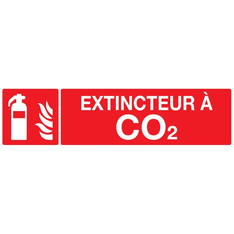 Panneau EXTINCTEUR A C02 200X52 NORMAS Taliaplast 620107 | 620107 Panneau EXTINCTEUR A C02 200X52 NORMAS Taliaplast 620107 | 620107