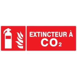 Panneau EXTINCTEUR A CO2 NORMASIGN 330 Taliaplast 626107 | 626107