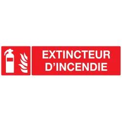 Panneau EXTINCTEUR D'INCENDIE 200x52 N Taliaplast 620101 | 620101