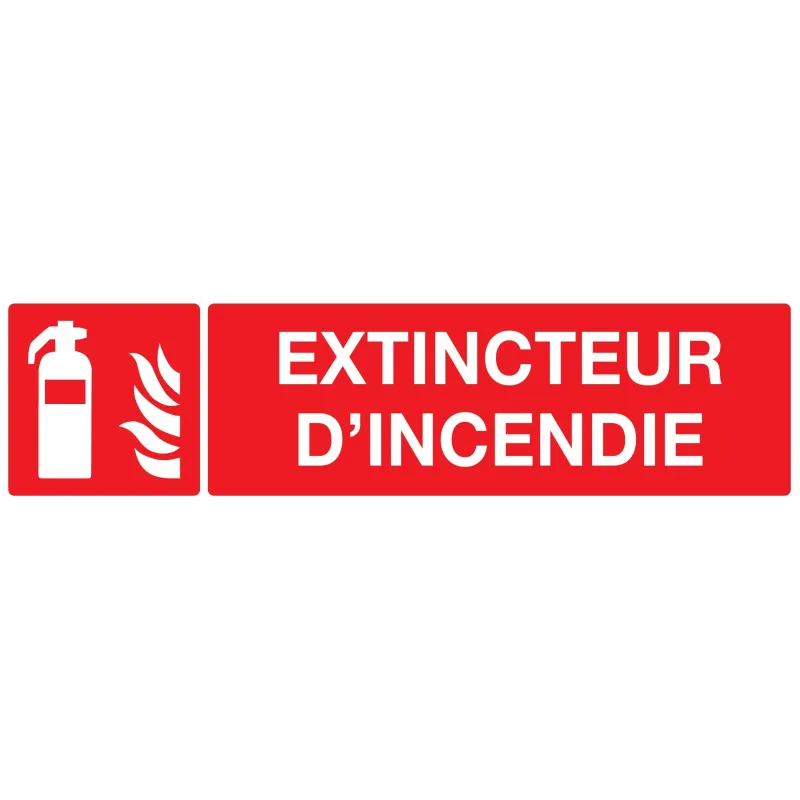 Panneau EXTINCTEUR D'INCENDIE 200x52 N Taliaplast 620101 | 620101 Panneau EXTINCTEUR D'INCENDIE 200x52 N Taliaplast 620101 | 620101