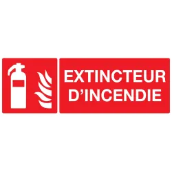 Panneau EXTINCTEUR D'INCENDIE 330X120 Taliaplast 626101 | 626101