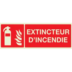 Panneau EXTINCTEUR D'INCENDIE 330X120 Taliaplast 636101 | 636101