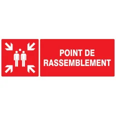 Panneau POINT RASSEMBL.APRES EVACUATI. Taliaplast 626111 | 626111