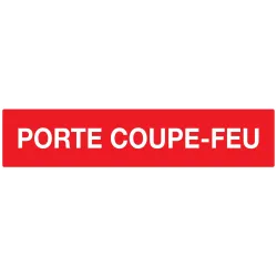 Panneau PORTE COUPE FEU N0 1 NORMASIGN Taliaplast 625104 | 625104