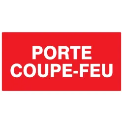 Panneau PORTE COUPE FEU N0 1 330x200 N Taliaplast 621104 | 621104