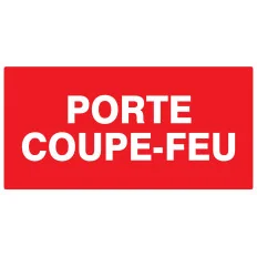 Panneau PORTE COUPE FEU N0 1 330x200 N Taliaplast 621104 | 621104