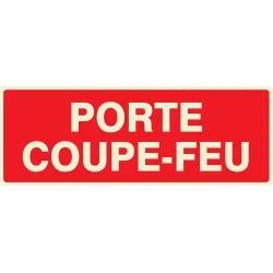 Panneau PORTE COUPE FEU N0 1 NORMASIGN Taliaplast 636121 | 636121