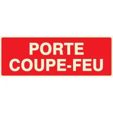 Panneau PORTE COUPE FEU N0 1 NORMASIGN Taliaplast 636121 | 636121