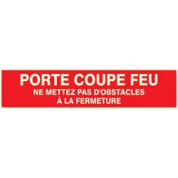 Panneau PORTE COUPE FEU N0 2 NORMASIGN Taliaplast 635104 | 635104