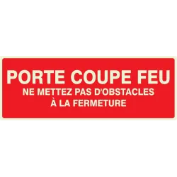 Panneau PORTE COUPE FEU N0 2 NORMASIGN Taliaplast 636104 | 636104
