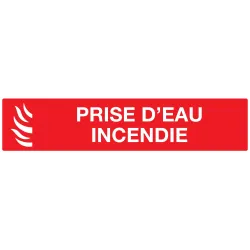 Panneau PRISE D'EAU INCENDIE NORMASIGN Taliaplast 625113 | 625113