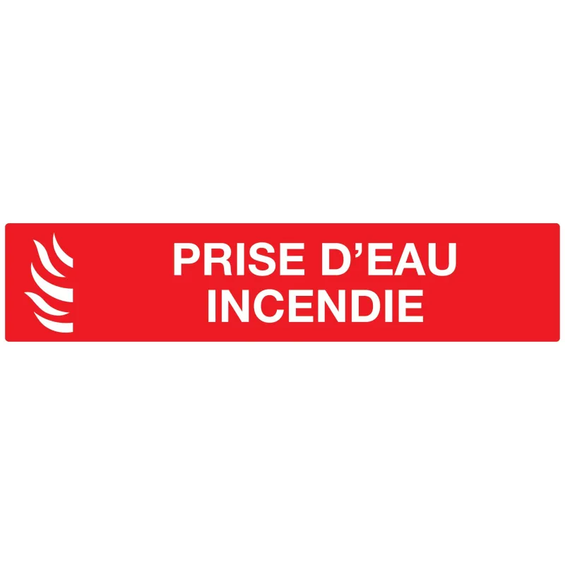 Panneau PRISE D'EAU INCENDIE NORMASIGN Taliaplast 625113 | 625113 Panneau PRISE D'EAU INCENDIE NORMASIGN Taliaplast 625113 | 625113