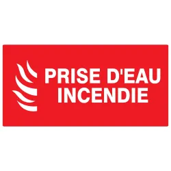 Panneau PRISE D'EAU INCENDIE 330X200 N Taliaplast 621113 | 621113