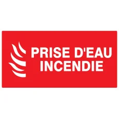 Panneau PRISE D'EAU INCENDIE 330X200 N Taliaplast 621113 | 621113