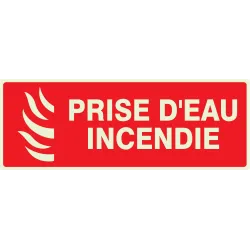Panneau PRISE D'EAU INCENDIE NORMASIGN Taliaplast 636113 | 636113