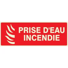 Panneau PRISE D'EAU INCENDIE NORMASIGN Taliaplast 636113 | 636113