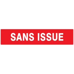 Panneau SANS ISSUE INCENDIE NORMASIGN Taliaplast 625124 | 625124