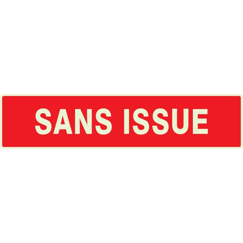 Panneau SANS ISSUE (INCENDIE) NORMASIG Taliaplast 635124 | 635124 Panneau SANS ISSUE (INCENDIE) NORMASIG Taliaplast 635124 | 635124