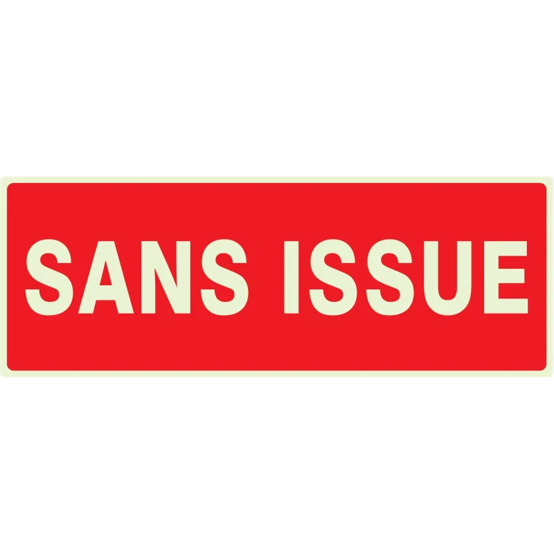 Panneau SANS ISSUE (INCENDIE) NORMASIG Taliaplast 636124 | 636124 Panneau SANS ISSUE (INCENDIE) NORMASIG Taliaplast 636124 | 636124