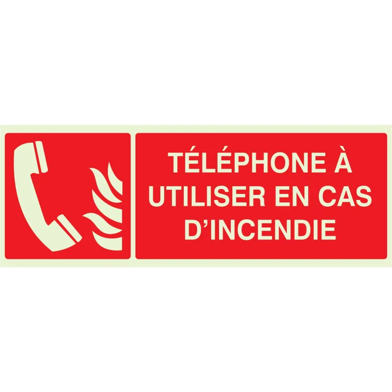 Panneau TELEPHONE UTILISER CAS URGENCE Taliaplast 636126 | 636126 Panneau TELEPHONE UTILISER CAS URGENCE Taliaplast 636126 | 636126