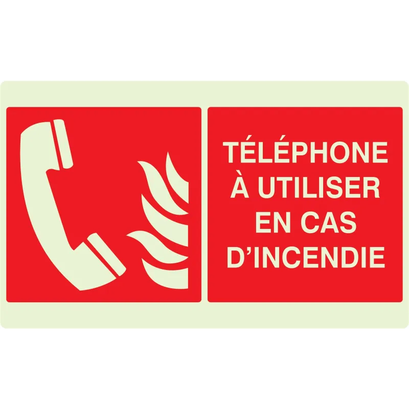 Panneau TELEPHONE UTILISER CAS URGENCE Taliaplast 631126 | 631126 Panneau TELEPHONE UTILISER CAS URGENCE Taliaplast 631126 | 631126